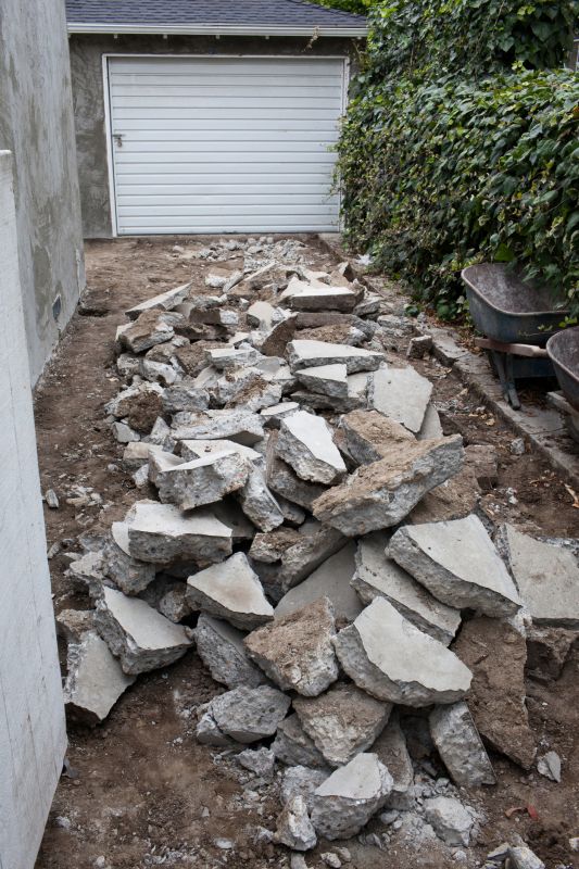 Concrete Slab Removal Service